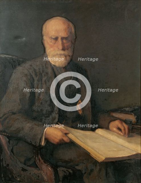 Portrait of John Callcott Horsley, 1902. Creator: Walter Charles Horsley.