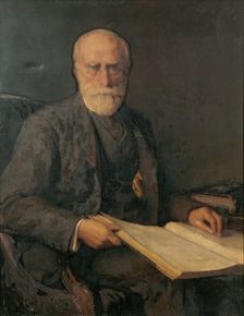 Portrait of John Callcott Horsley, 1902. Creator: Walter Charles Horsley