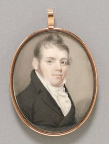Portrait of John Clark, 1814. Creator: William Doyle (American, 1769-1828); Henry Williams (American, 1787-1830), and