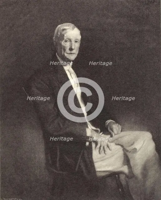 Portrait of John D. Rockefeller, 1921. Creator: Timothy Cole.