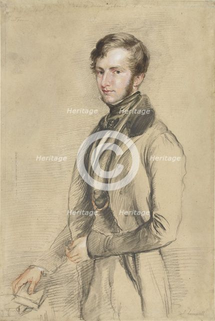 Portrait of John Davies Gilbert, 1829-1834. Creator: John Linnell the Elder.