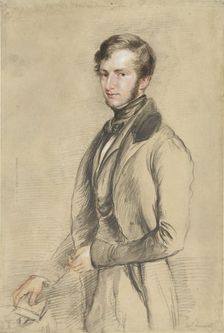 Portrait of John Davies Gilbert, 1829-1834. Creator: John Linnell the Elder