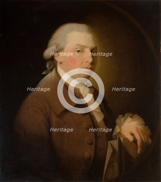 Portrait Of John Derrington, 1750-1805.  Creator: James Millar.