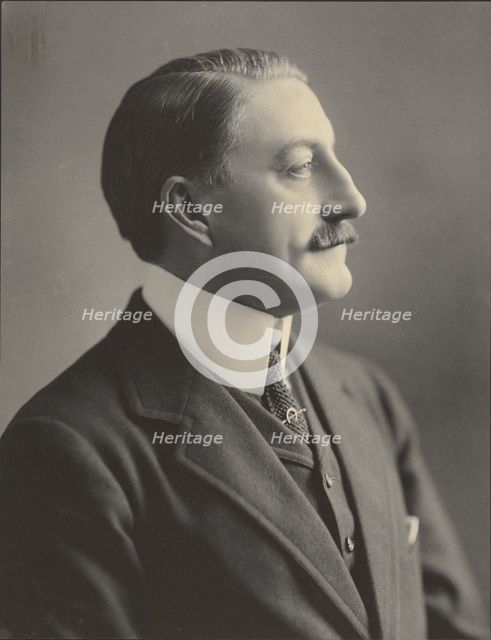 Portrait of John Drew, Jr., 1880-1890. Creator: Napoleon Sarony.