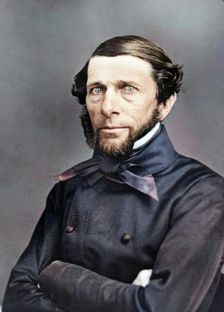 Portrait of John Ericsson (1803-1889), inventor, 1855-1865. Creator: Unknown