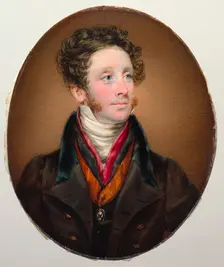 Portrait of John Francis Miller Erskine, Earl of Mar and Earl of Kellie, 1825. Creator: Kenneth Macleay (Scottish, 1802-1878)