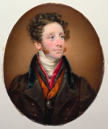 Portrait of John Francis Miller Erskine, Earl of Mar and Earl of Kellie, 1825. Creator: Kenneth Macleay (Scottish, 1802-1878)
