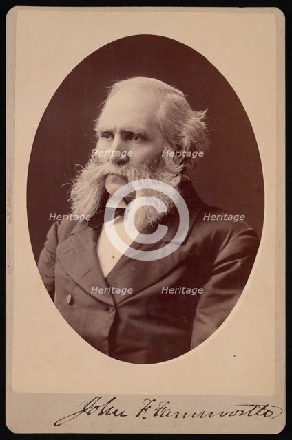 Portrait of John Franklin Farnsworth (1820-1897), Before 1897. Creator: Samuel Montague Fassett.