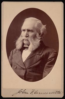 Portrait of John Franklin Farnsworth (1820-1897), Before 1897. Creator: Samuel Montague Fassett