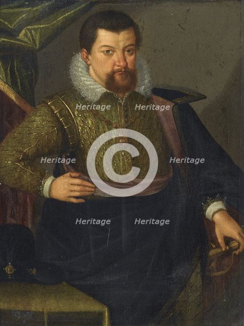 Portrait of John George I (1585-1656), Elector of Saxony, 1611. Artist: Anonymous  