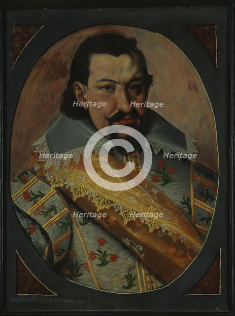 Portrait of John George I (1585-1656), Elector of Saxony, 1613. Creator: Anonymous.