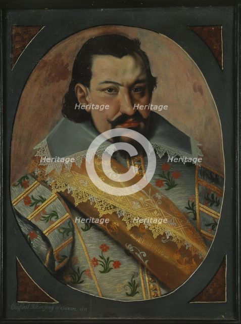 Portrait of John George I (1585-1656), Elector of Saxony, 1613. Creator: Anonymous.
