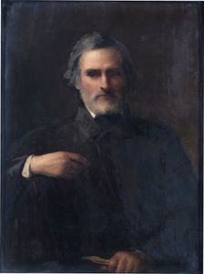 Portrait of John Gibson, R.A., 1863. Creator: Sir William Boxall