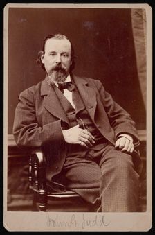 Portrait of John Gough Judd (1824-1895), Between 1876 and 1880. Creator: Samuel Montague Fassett