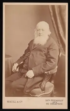 Portrait of John Gould (1804-1881), Before 1875. Creator: Maull & Co