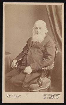 Portrait of John Gould (1804-1881), Before 1875. Creator: Maull & Co