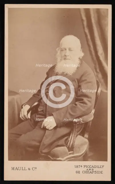 Portrait of John Gould (1804-1881), Before 1875. Creator: Maull & Co.