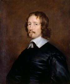 Portrait of John Hampden, English politician and MP, mid 17th century. Artist: William Dobson