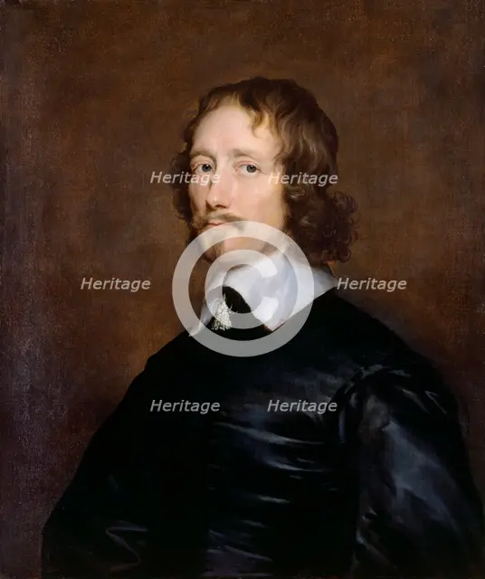 Portrait of John Hampden, English politician and MP, mid 17th century. Artist: William Dobson.