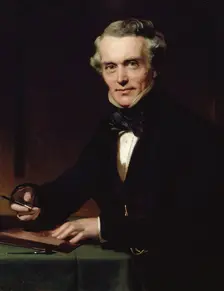 Portrait of John Henry Robinson, R.A., 1851. Creator: John Prescott Knight