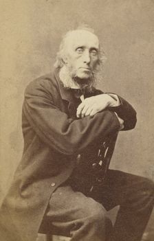 Portrait of John Hutton Balfour, about 1860-1884. Creator: Horatio Nelson King