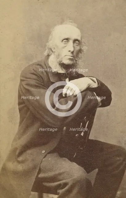 Portrait of John Hutton Balfour, about 1860-1884. Creator: Horatio Nelson King.