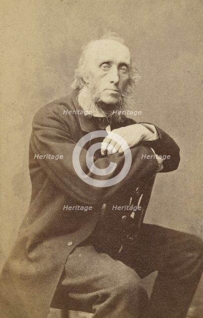 Portrait of John Hutton Balfour, about 1860-1884. Creator: Horatio Nelson King.
