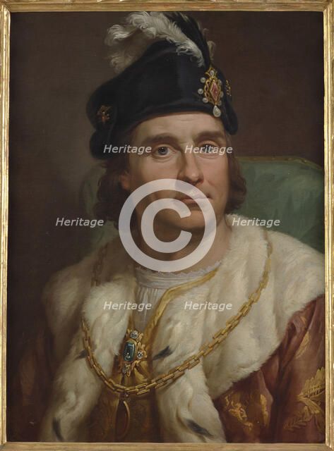 Portrait of John I Albert (1459-1501), King of Poland, 1768-1771. Creator: Bacciarelli, Marcello (1731-1818).