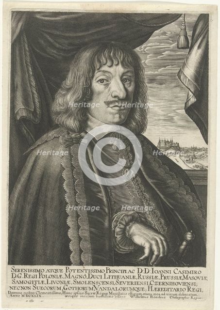 Portrait of John II Casimir Vasa (1609-1672), King of Poland and Grand Duke of Lithuania, 1649.