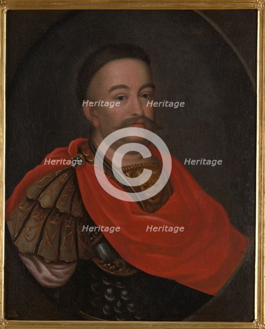 Portrait of John III Sobieski (1624-1696) in Karacena Scale Armour, c1700. Creator: Unknown.