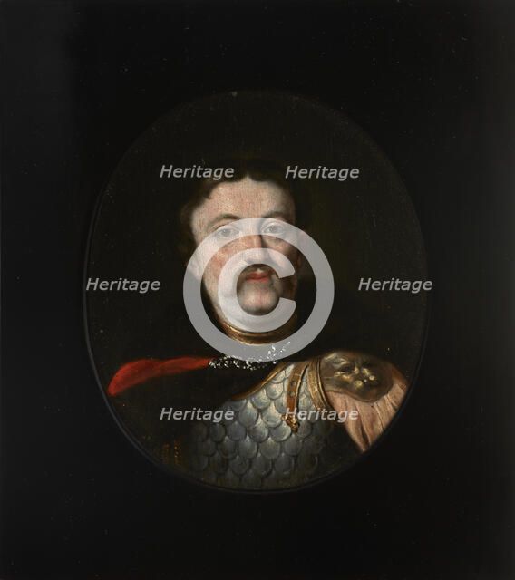 Portrait of John III Sobieski (1629-1696), King of Poland, 4th quarter of 17th century. Creator: Daniel Schultz.