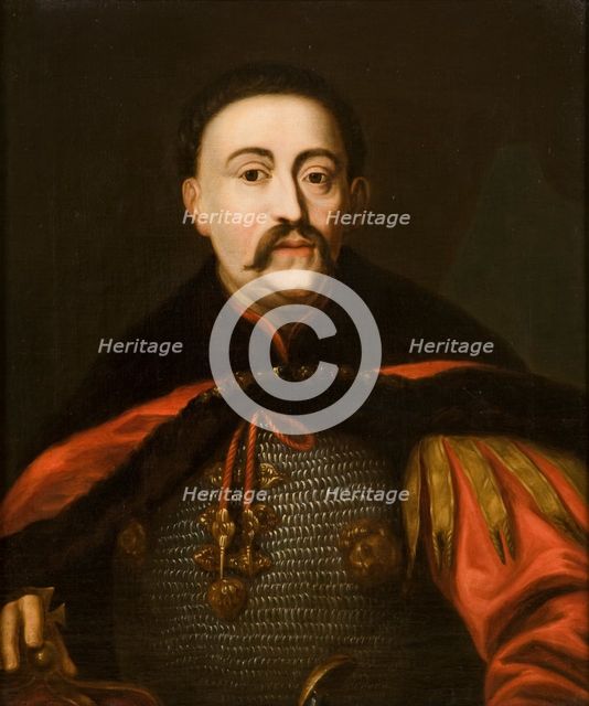 Portrait of John III Sobieski (1629-1696), King of Poland, after 1676. Creator: Unknown.