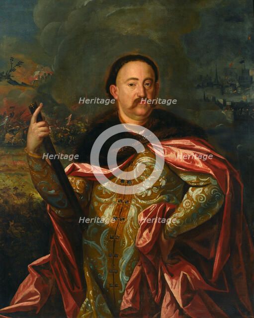 Portrait of John III Sobieski (1629-1696), King of Poland and Grand Duke of Lithuania. Artist: Anonymous 