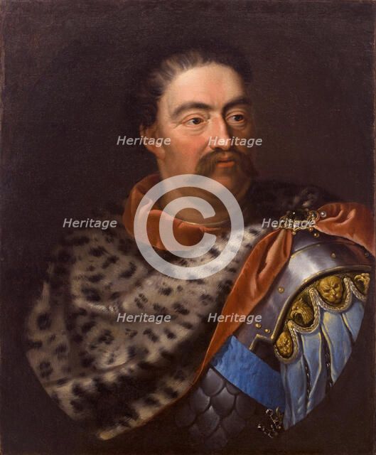 Portrait of John III Sobieski (1629-1696), King of Poland and Grand Duke of Lithuania. Artist: Tricius, Jan (ca 1620-ca 1692)