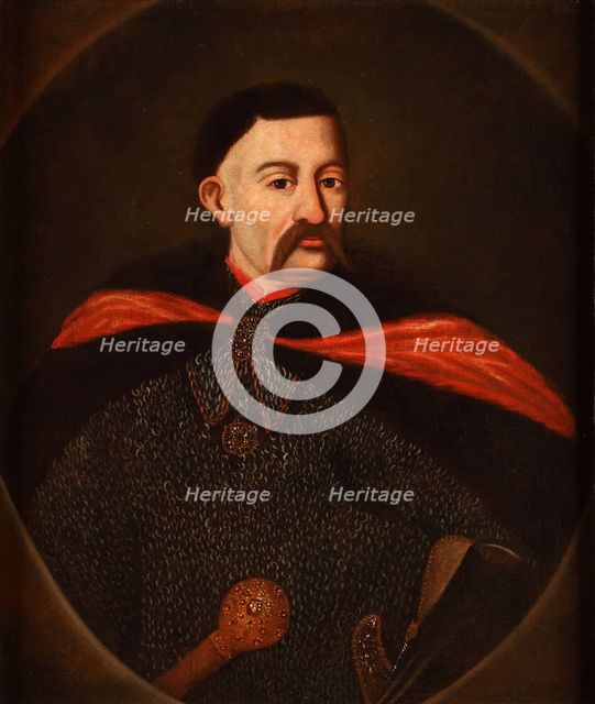 Portrait of John III Sobieski (1629-1696), King of Poland and Grand Duke of Lithuania, 1720. Artist: Anonymous  