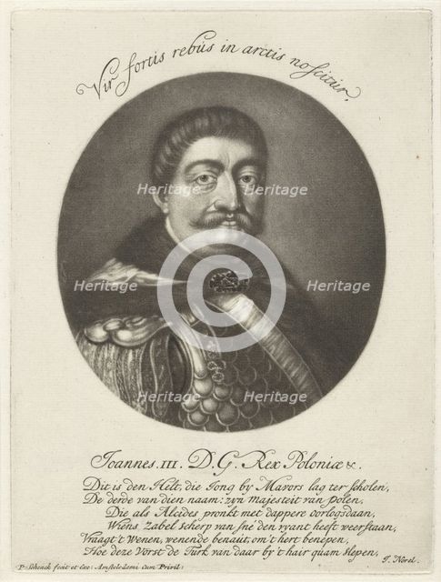 Portrait of John III Sobieski (1629-1696), King of Poland and Grand Duke of Lithuania, um 1700.