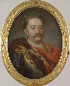 Portrait of John III Sobieski (1629-1696), King of Poland and Grand Duke of Lithuania, 1768-1771. Creator: Bacciarelli, Marcello (1731-1818)