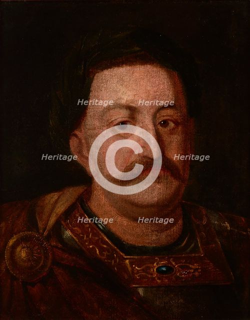 Portrait of John III Sobieski (1629-1696), King of Poland, between 1650-1750. Creator: Unknown.