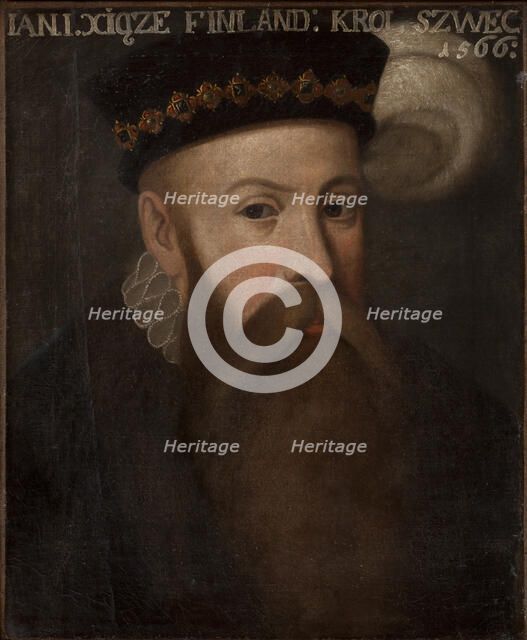 Portrait of John III Vasa (1537-1592), King of Sweden, 2nd half of 16th century. Creator: Unknown.