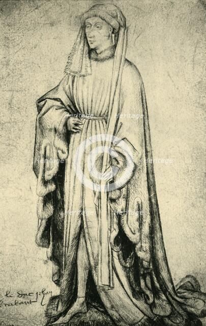 Portrait of John IV, Duke of Brabant, 1460-1470, (1943). Creator: Unknown.