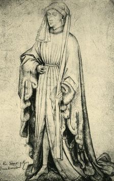 Portrait of John IV, Duke of Brabant, 1460-1470, (1943). Creator: Unknown