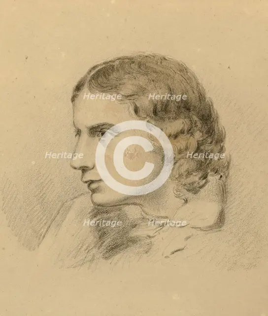 Portrait of John Keats (1795-1821). Creator: Kirkup, Seymour Stocker (1788-1880).