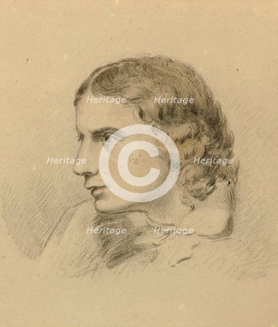 Portrait of John Keats (1795-1821). Creator: Kirkup, Seymour Stocker (1788-1880).