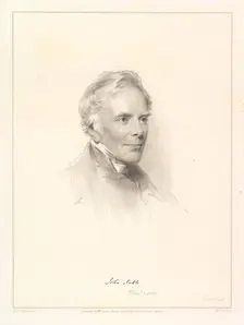 Portrait of John Keble, 1863. Creator: William Holl