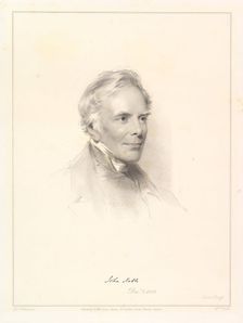 Portrait of John Keble, 1863. Creator: William Holl