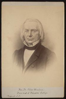 Portrait of John Maclean (1800-1886), Circa 1882. Creator: Henry Ulke