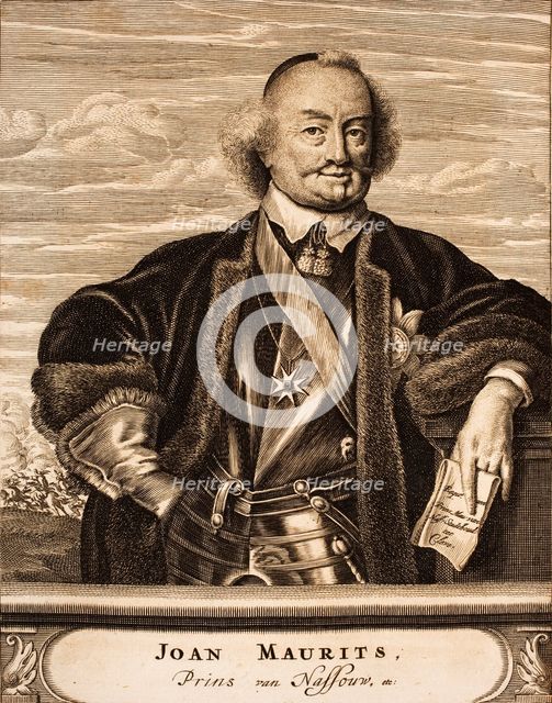 Portrait of John Maurice, Prince of Nassau-Siegen (1604-1679), 1675. Creator: Anonymous.