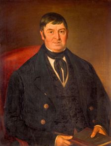 Portrait of John Mayou, 1851. Creator: Jason Wilson