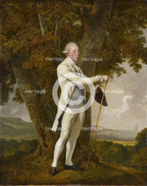 Portrait of John Milnes. Artist: Wright of Derby, Joseph (1734-1797)