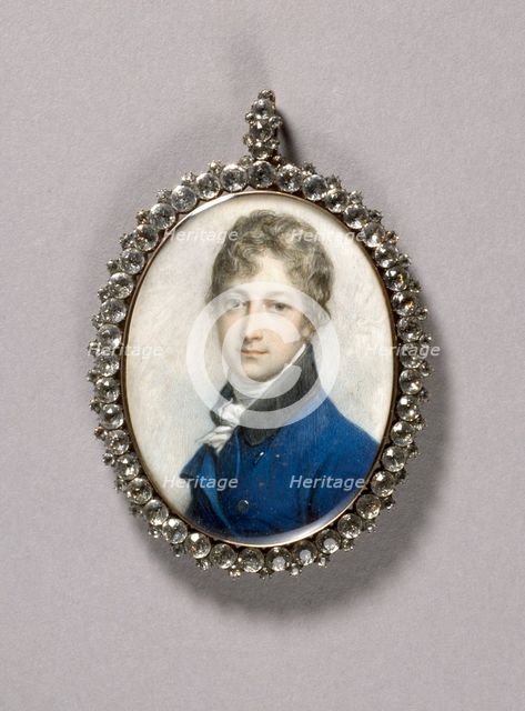 Portrait of John Norris of Hughenden, Buckinghamshire, 18th century. Artist: Richard Cosway.